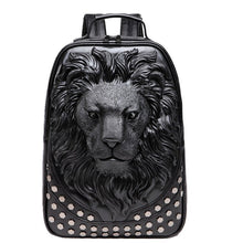 Charger l&#39;image dans la galerie, Sacs à Dos Fille &lt;BR&gt;Tête de Lion Relief