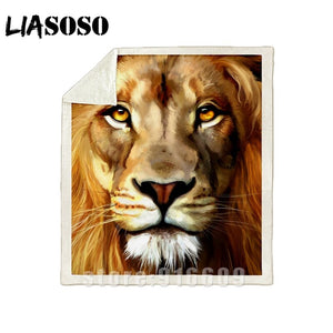 Plaid Lion 130 X 150