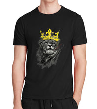 Charger l&#39;image dans la galerie, T-Shirt lion &lt;br&gt; avec Couronne