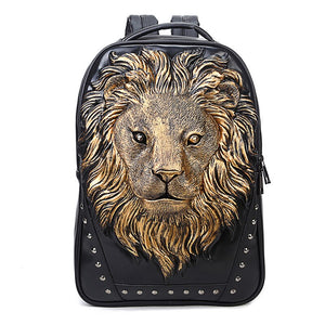 Sac Tête de Lion<br> Dos 3D