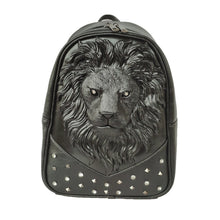 Charger l&#39;image dans la galerie, Sacs à Dos Fille &lt;BR&gt;Tête de Lion Relief