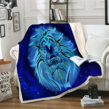 Charger l&#39;image dans la galerie, Plaid tête de Lion A