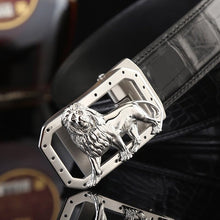 Charger l&#39;image dans la galerie, Ceinture Lion Crocodile