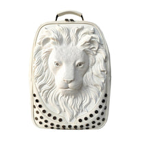 Charger l&#39;image dans la galerie, Sacs à Dos Fille &lt;BR&gt;Tête de Lion Relief