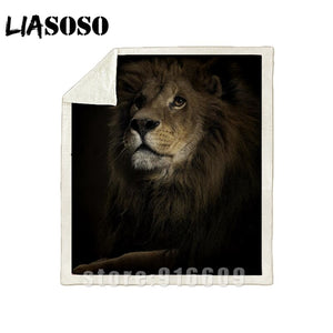 Plaid Lion 130 X 150