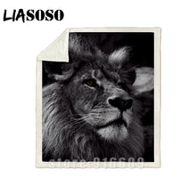 Charger l&#39;image dans la galerie, Plaid Lion 130 X 150