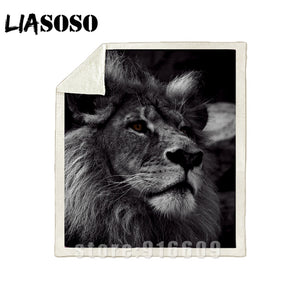 Plaid Lion 130 X 150