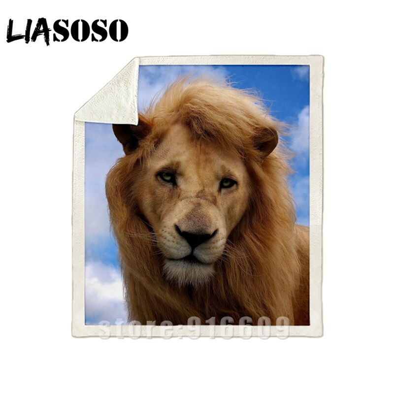 Plaid Lion 130 X 150