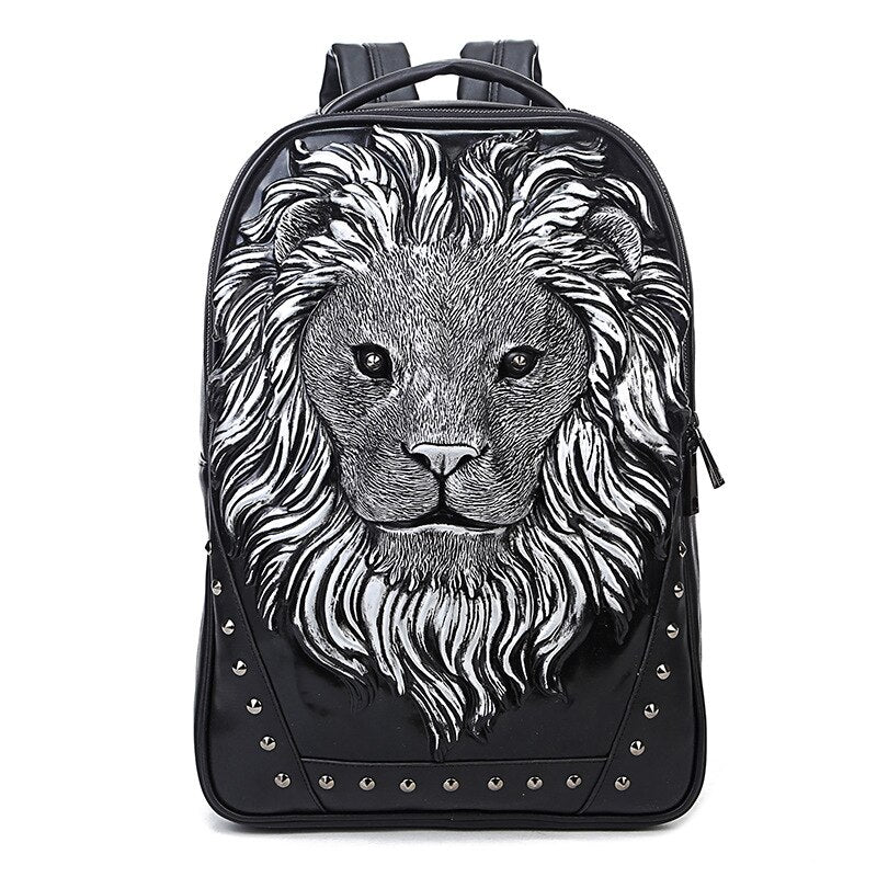 Sac Tête de Lion<br> Dos 3D