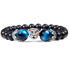 Charger l&#39;image dans la galerie, Bracelet Lion&lt;br&gt;Perles Noir