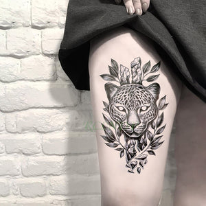 Tatouage Lion Waterproof