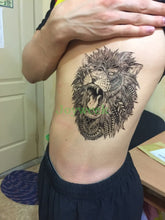 Charger l&#39;image dans la galerie, Tatouage Lion Waterproof