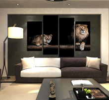 Charger l&#39;image dans la galerie, Tableau couple de Lion