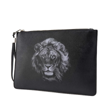 Charger l&#39;image dans la galerie, Pochette  Plate Noir Lion