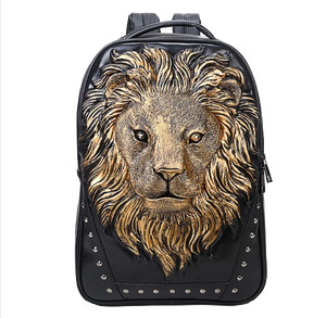 Sac Tête de Lion<br> Dos 3D