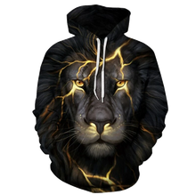 Charger l&#39;image dans la galerie, Sweat Eclair Tête de Lion