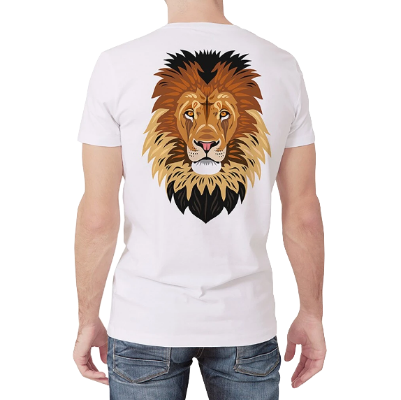 T-Shirt Lion(dos)<br> Chef de Groupe