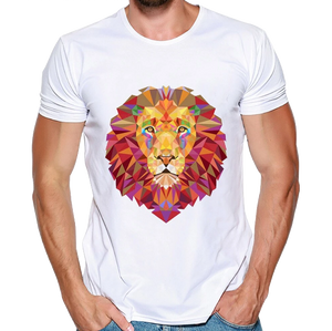 T-Shirt Lion<br>3D Rouge