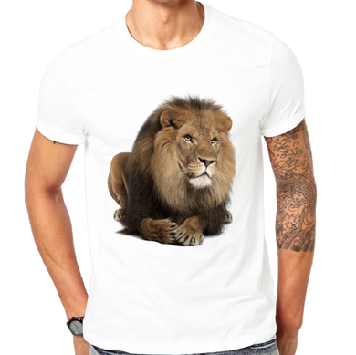 T-shirt Lion <br>Le King