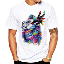 Charger l&#39;image dans la galerie, T-Shirt Lion&lt;br&gt;  Lion Indian