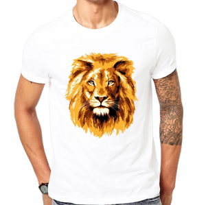 T-Shirt lion<br>Or