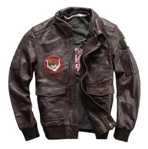 Veste en Cuir Tête de Lion- rebelle