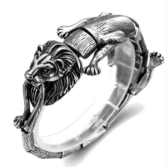 Bracelet lion Rimpant