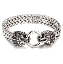 Charger l&#39;image dans la galerie, Bracelet Lion&lt;br&gt;Face à Face