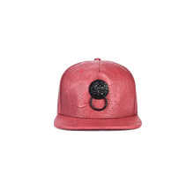 Charger l&#39;image dans la galerie, Casquette  Tête de lion &lt;br&gt;Noir de Baseball Vintage