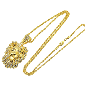 Chaine Pendentif >br> Lion