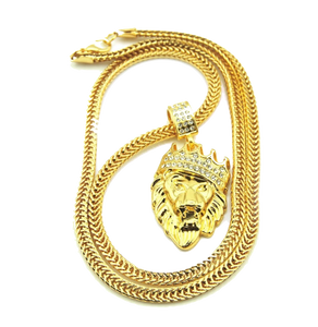 Collier Couronne de Zircon