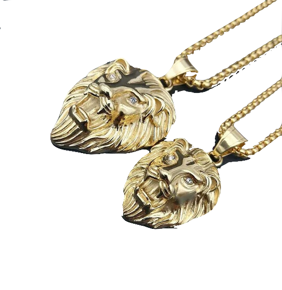 Collier Tête de Lion Or