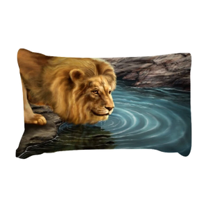 Housse de Couette Lion<br>bleu