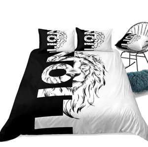 Housse de couette Noir/Blanc