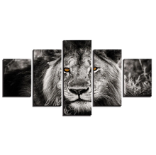 Charger l&#39;image dans la galerie, Tableau Lion Noir