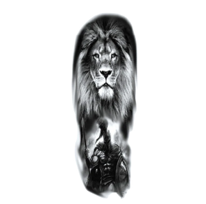 Tatouage Temporaire Tête de Lion<br> Bras