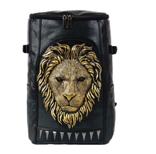 Charger l&#39;image dans la galerie, Sac Dos Femme&lt;br&gt;Tête de Lion 3D