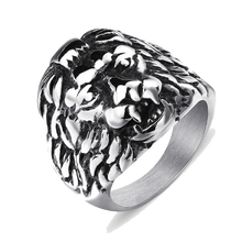 Charger l&#39;image dans la galerie, Bague Tête de Lion&lt;br&gt;Agressive