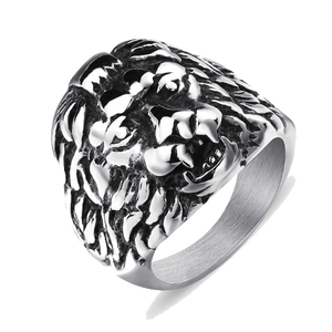 Bague Tête de Lion<br>Agressive