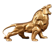 Charger l&#39;image dans la galerie, Statue Resine Lion Sauvage