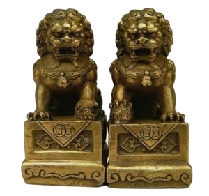 Statue Lion Asiatique