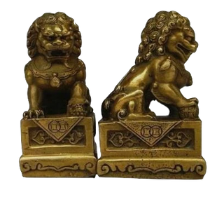 Statue Lion Asiatique