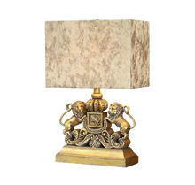 Charger l&#39;image dans la galerie, Lampe Style American avec Deux lion