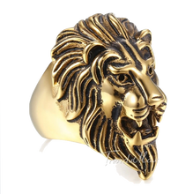 Charger l&#39;image dans la galerie, Bague Tête de Lion