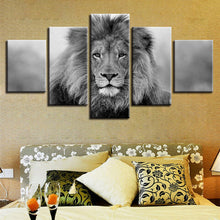 Charger l&#39;image dans la galerie, Tableau Lion Gris