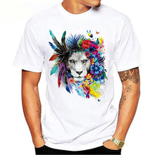 Charger l&#39;image dans la galerie, T-Shirt Lion&lt;br&gt;  Lion Indian