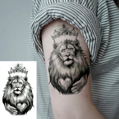 Waterproof Tatouage de Lion