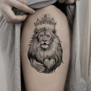 Waterproof Tatouage de Lion