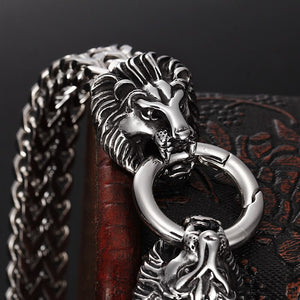 Bracelet Lion<br>Face à Face