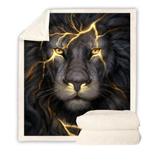 Charger l&#39;image dans la galerie, Plaid 127/152 Lion